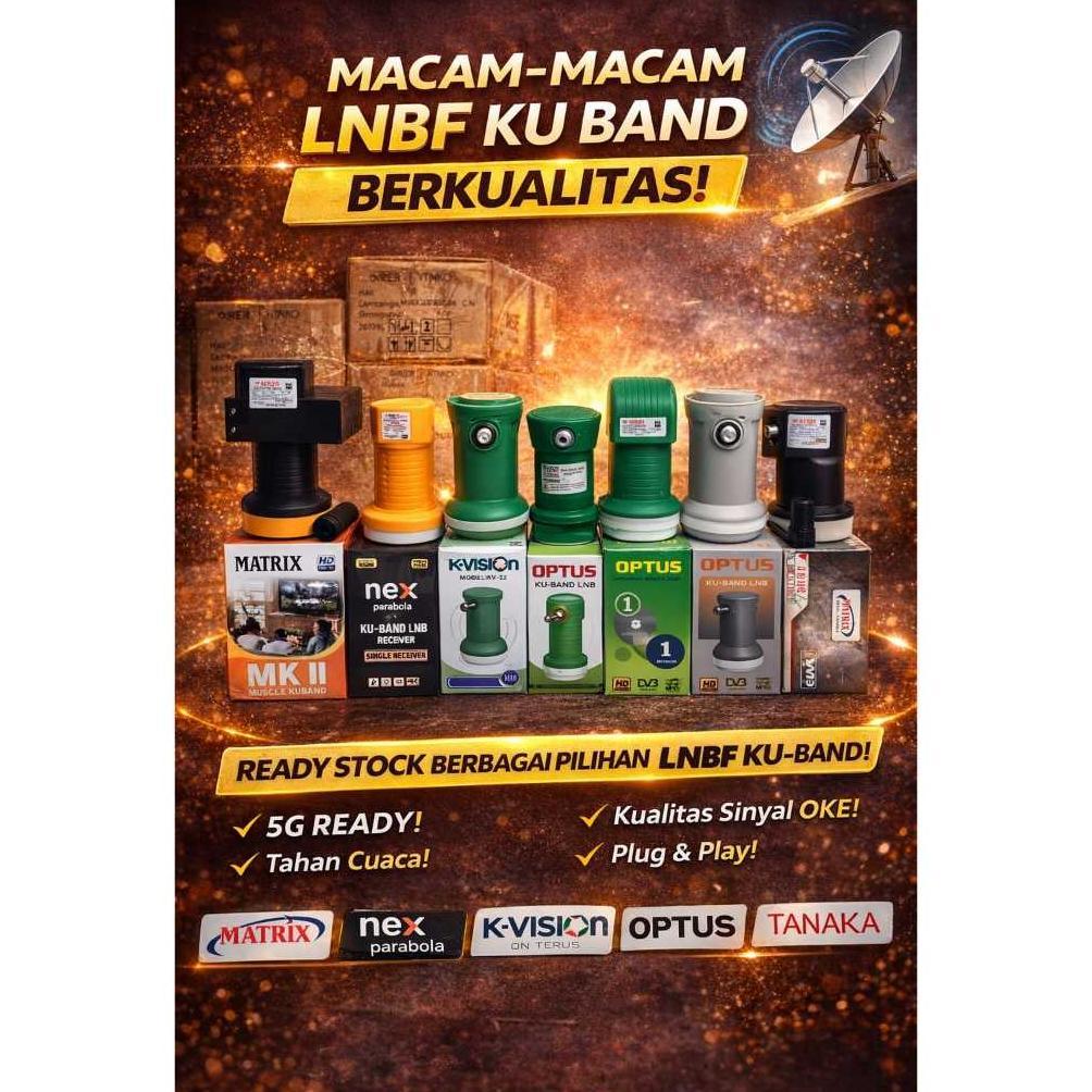 AUREVORASHOP LNB KU BAND( 1 SATELIT 1 TV ) PARABOLA MINI TERMURAH