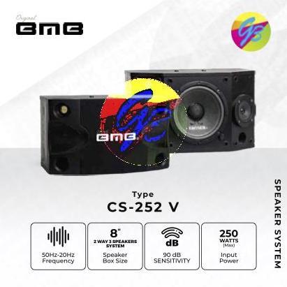 Speaker Karaoke Bmb Cs 252 V 8 Inch Speaker Pasif 8 Inch Bmb Cs252
