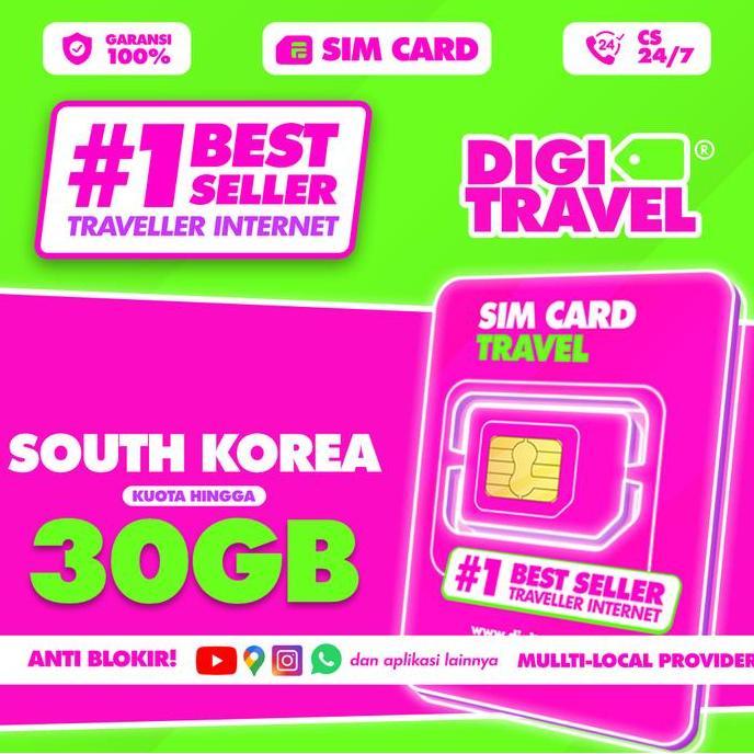 jhoncolection - sim card korea selatan kuota besar | simcard south korea korea selatan kuota | sim c