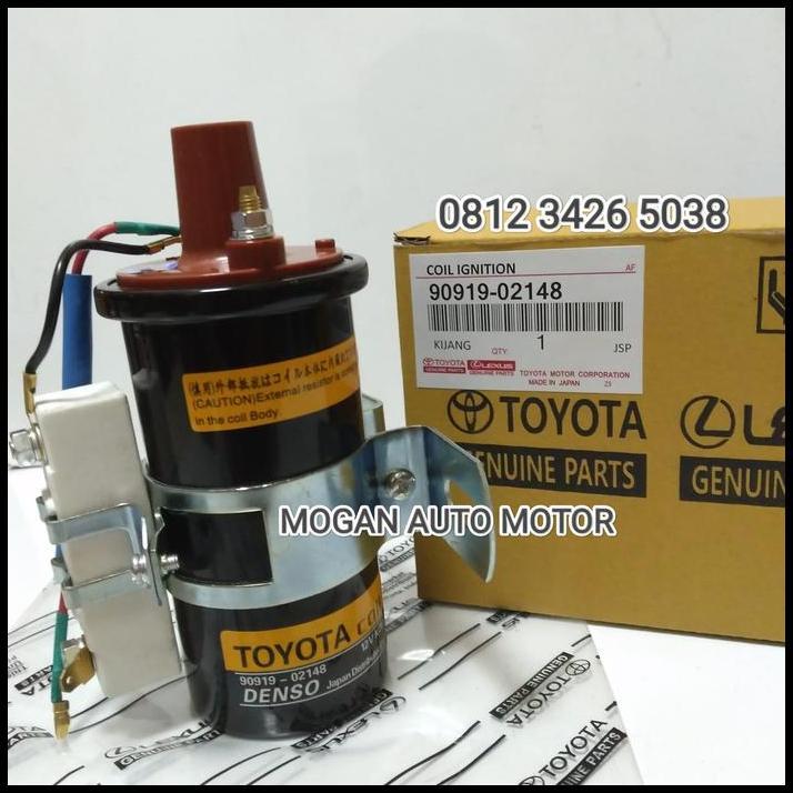 HOT DEAL COIL PANJANG COIL BOTOL LONG KIJANG 5K 7K TOYOTA DENSO ORIGINAL 