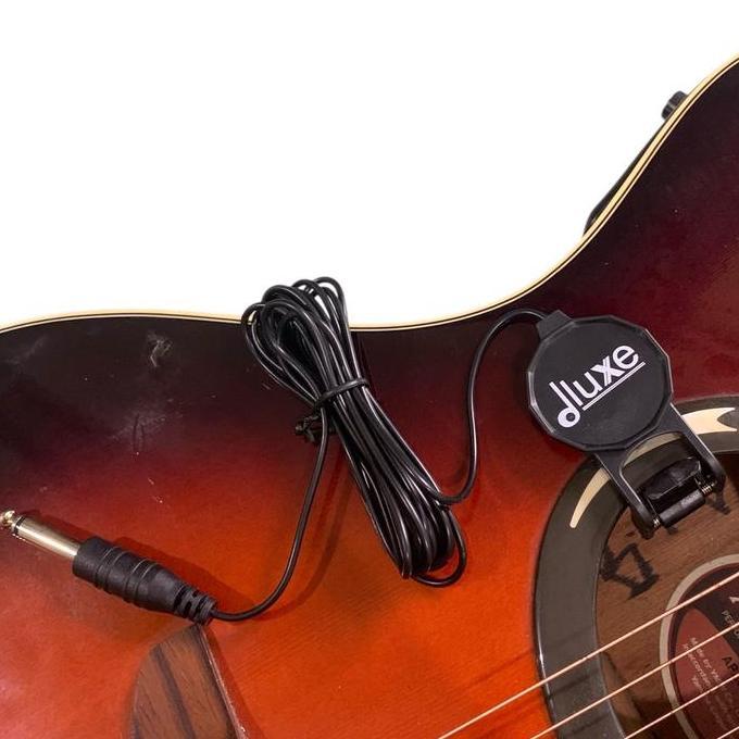 Omagoedang - Pickup Gitar Tempel Piezo Kontak Mikrofon Pickup DLUXE Untuk Gitar Biola Banjo Mandolin