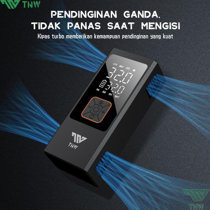 Msv_Klanggen - Tnw Ci12 Pompa Ban Motor Dan Mobil Electric Air Pump Car Air Pump Tire Inflator Porta