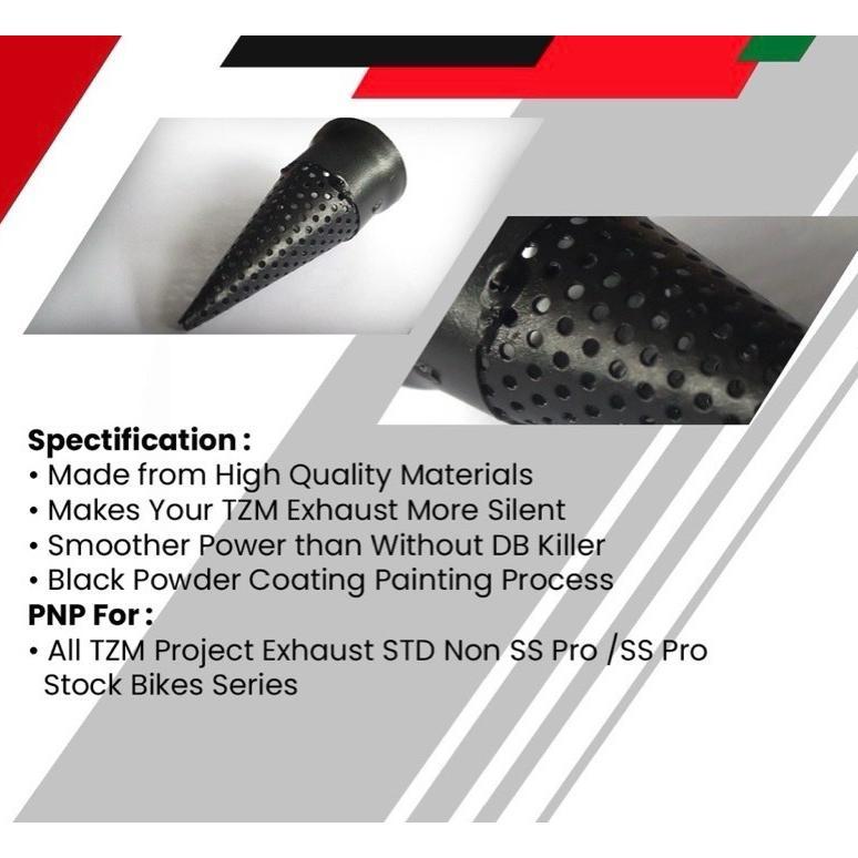 New Db Killer Khusus Knalpot Inlet 35Mm Ss Project Tzm  Wrc