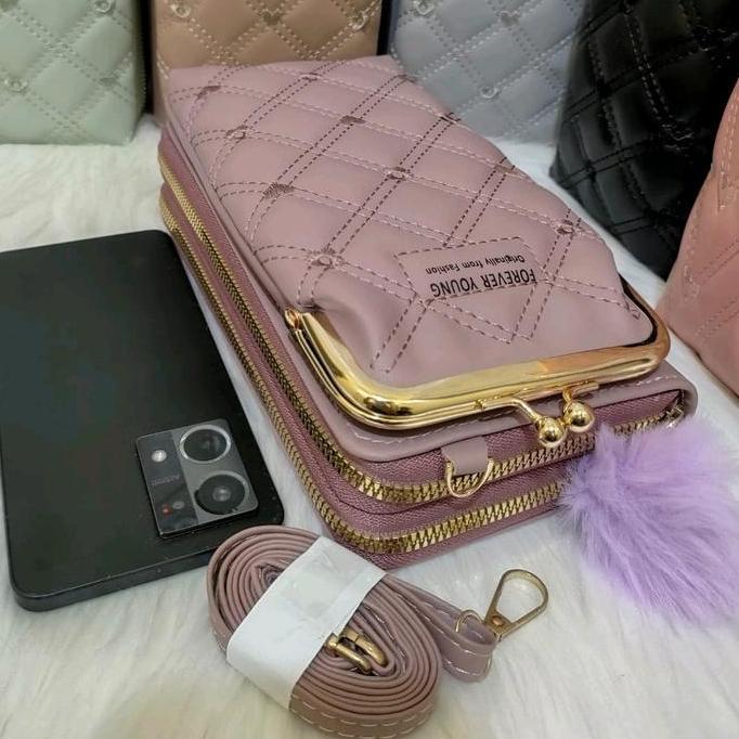 Sale Tas Hp Behel Resleting 2 Dompet Hp Wanita Terbaru