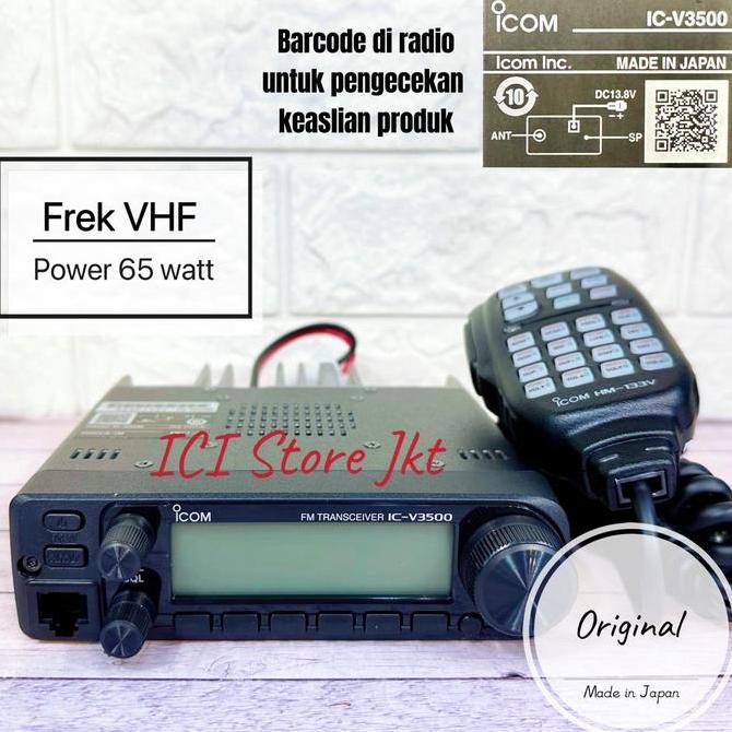 Radio Rig ICOM IC V3500  / Icom IC V 3500 original / Radio Icom Original