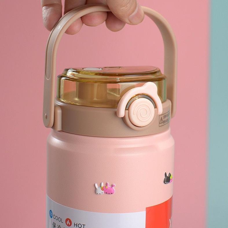 Murah Tumbler Minum Stainless 1 Liter Termos Kopi Tahan Panas & Dingin Premium BPA Free Insulated Be
