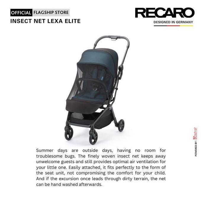 TERLARIS!! RECARO INSECT NET FOR LEXA ELITE STROLLER / KELAMBU STROLLER / KAIN ANTI NYAMUK AKSESORIS