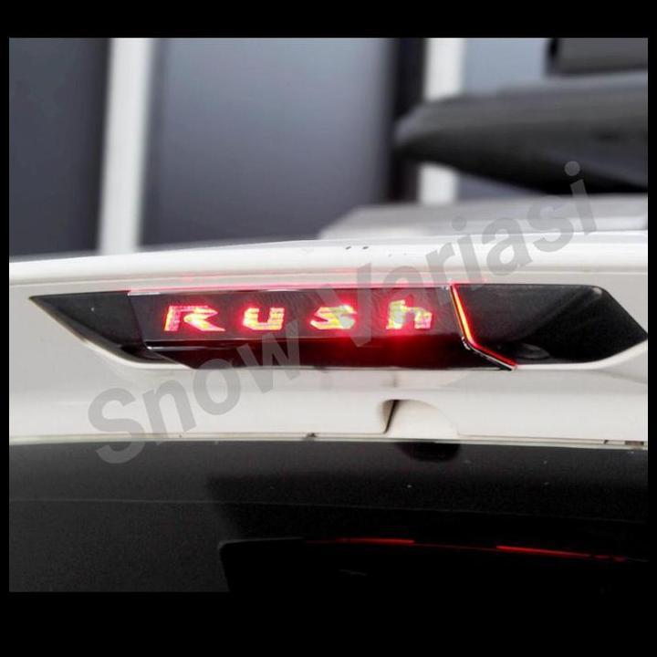 DISKON JSL COVER CHROME LAMPU SPOILER ALL NEW RUSH 2018 2021 