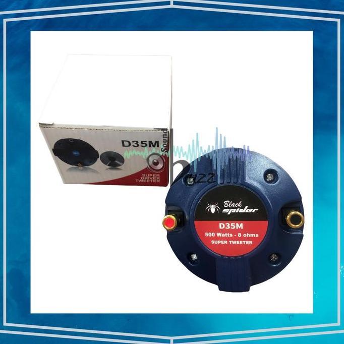 TERLARIS DRIVER TWEETER BLACK SPIDER D35M BLACKSPIDER D 35 M ORINAL