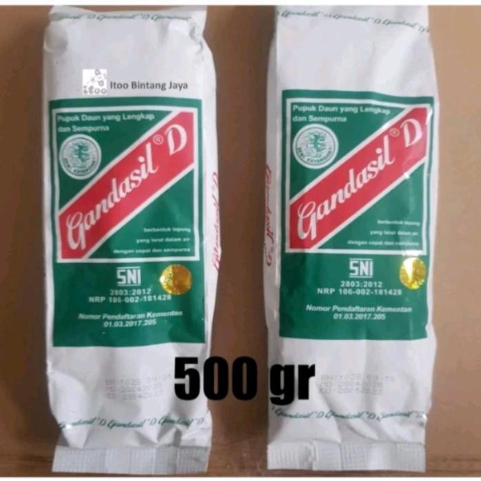 Promo Cod Pupuk Gandasil B Dan Gandasil D Ukuran 500Gram ><