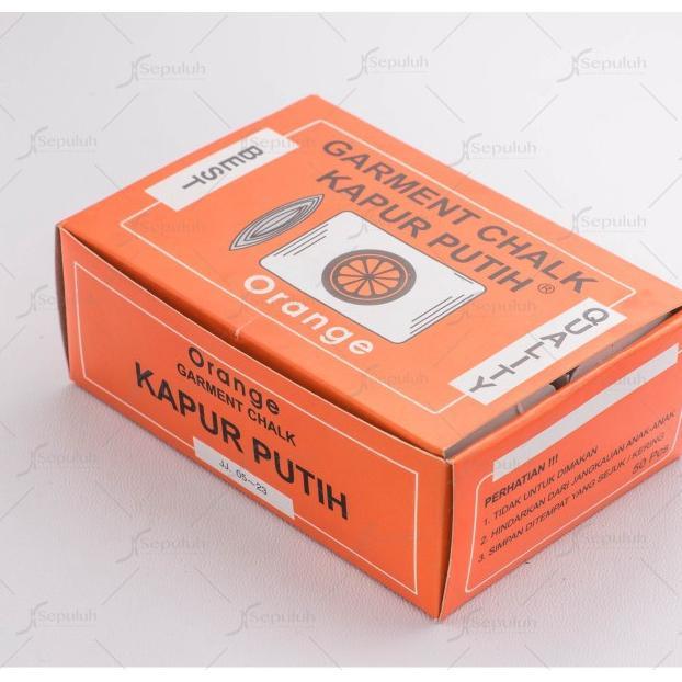 Kapur Jahit Putih - Merek Kelinci Orange