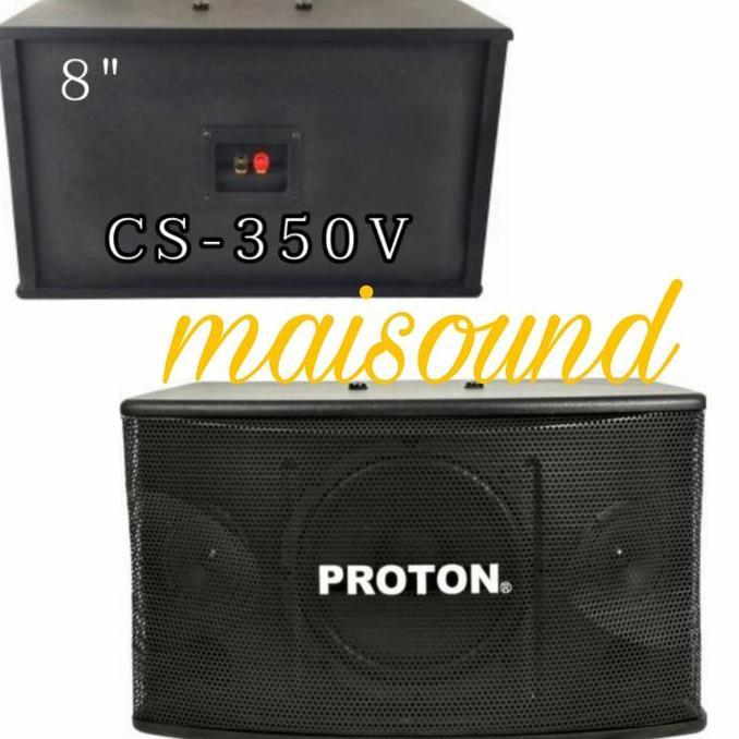 TERLARIS SPEAKER PASIF 8 INCH PROTON CS 350V SEPASANG PROTO CS350V CS 350 V