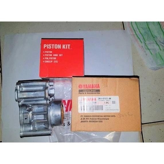 Blok Seher & Blok Mesin Mx King Set Piston Original Yamaha