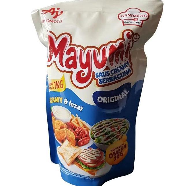Mayumi Mayonaise 1 Kg Saus Creamy Serbaguna