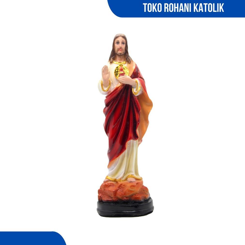 PATUNG TUHAN YESUS 25 CM / PATUNG YESUS MURAH / PATUNG YESUS MARIA Diskon