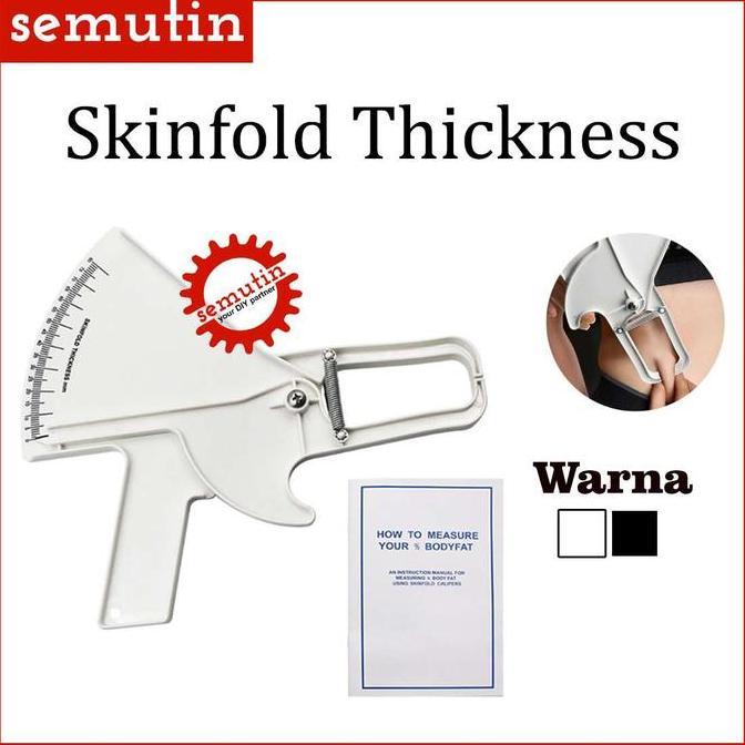 MORIFOYU Skinfold Thickness Caliper AH02 / Body Fat Slim Guide Pengukur Kadar