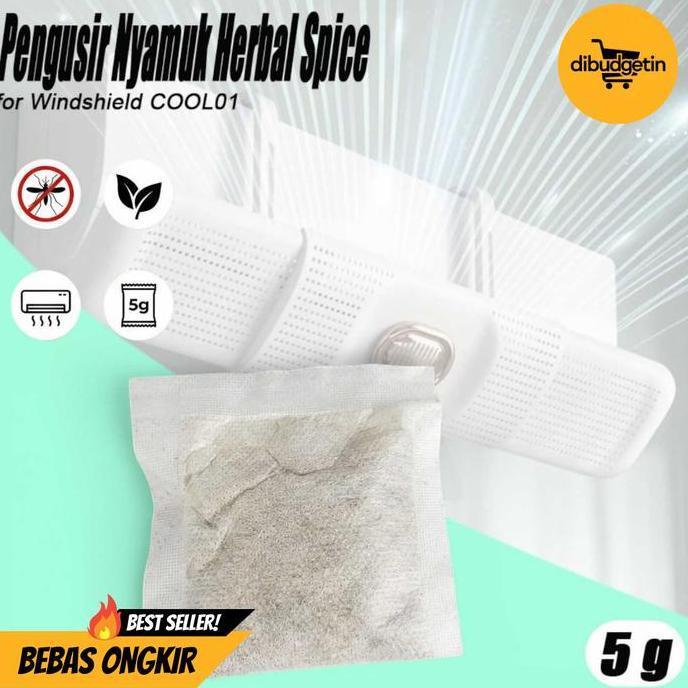 AONI Pengusir Nyamuk Herbal Spice Packet 5g for Windshield COOL01 - MINGYIDA M50