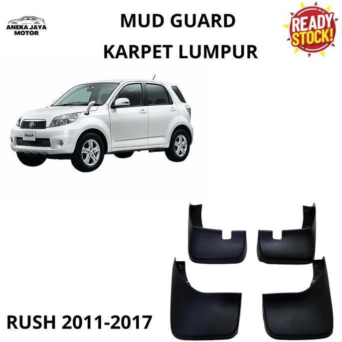 Promo Tahan Lumpur Mobil Rush Terios/Mud Guard Mobil Karpet Lumpur Rush All New Accessories Car Moto