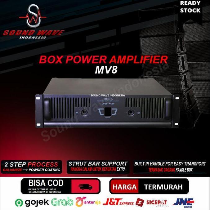 TERLARIS BOX POWER AMPLIFIER BELL MV8