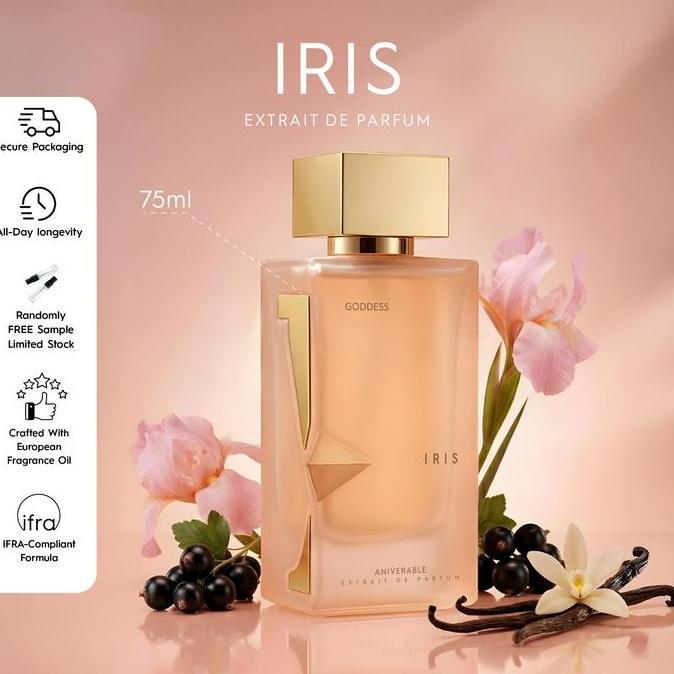 Aniverable - Goddess  Iris 75Ml Exdp By Tasya Revina Terbaru 