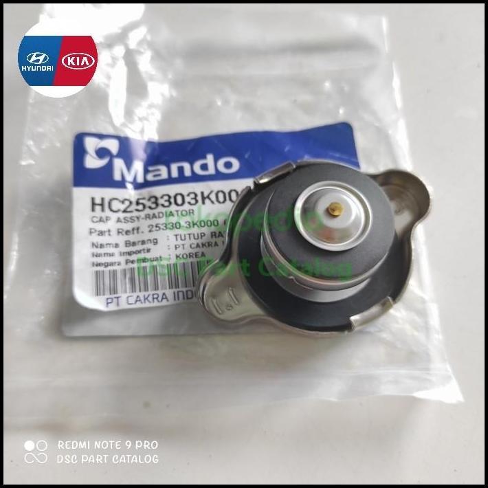 DISKON TUTUP RADIATOR 1.1 HYUNDAI H1 H-1 ORIGINAL 