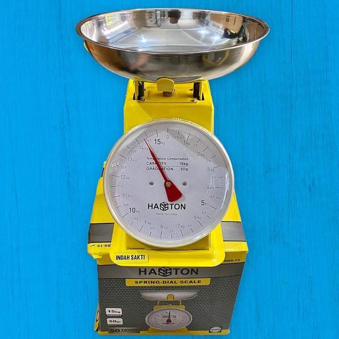 TIMBANGAN DUDUK JARUM 15 KG HASSTON TIMBANGAN DUDUK ANALOG 15KG