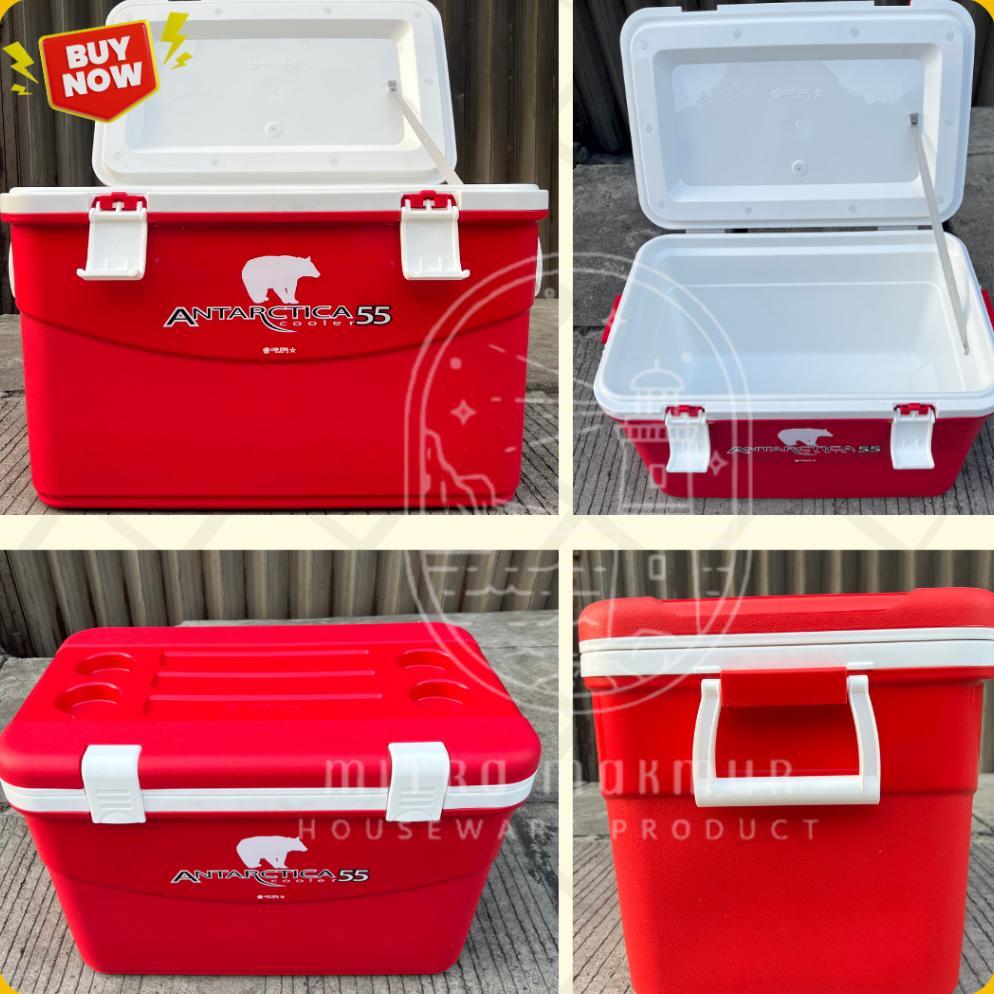 Lion Star Cooler Box Antarctica 55  72 / Tempat Penyimpanan Es / Container Box Es Batu Crystal Stok