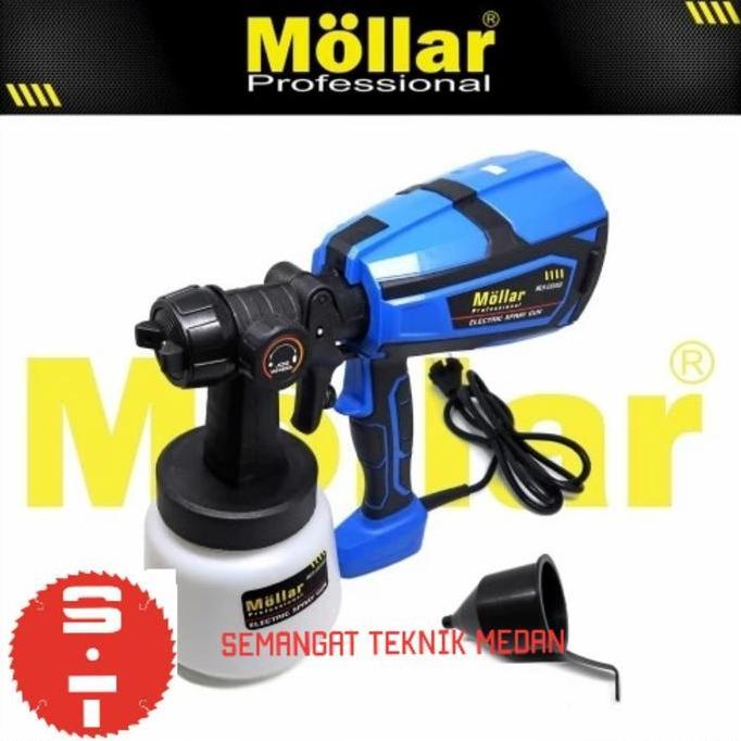 TERMURAH - MLR-ESG450 SPRAY GUN LISTRIK SEMPROTAN ANGIN CAT 450WATT MOLLAR ESG450