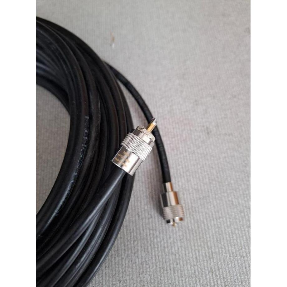 TERLARIS KABEL ANTINA COAXIAL ANTENA RG 58 KABEL RG-58 RG58 HT RPEMANCAR 30M