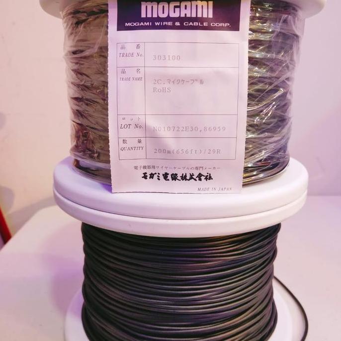 Original Mogami 3031 Made in Japan - Kabel Head - kabel interconnect balance Mogami