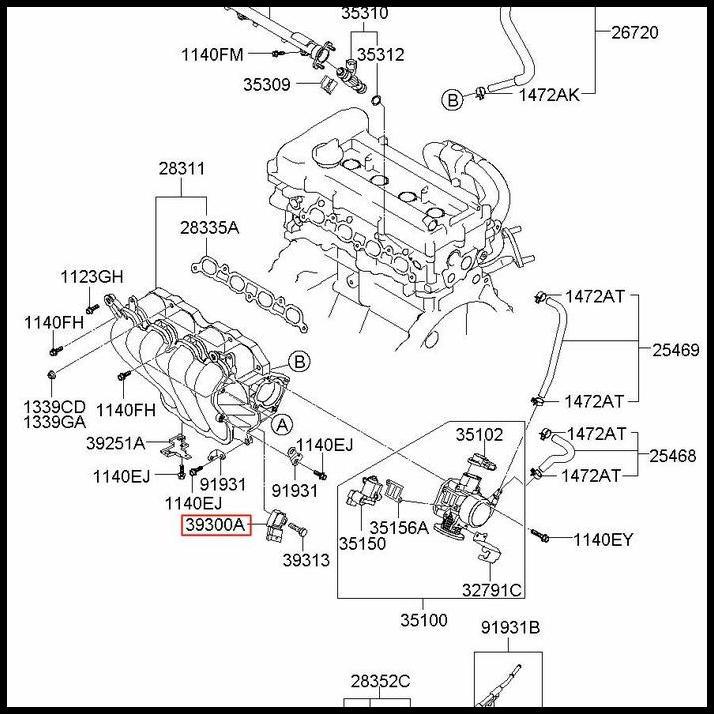 HOT DEAL SENSOR MAP SENSOR HYUNDAI GRAND I10 - I20 ORIGINAL HYUNDAI 