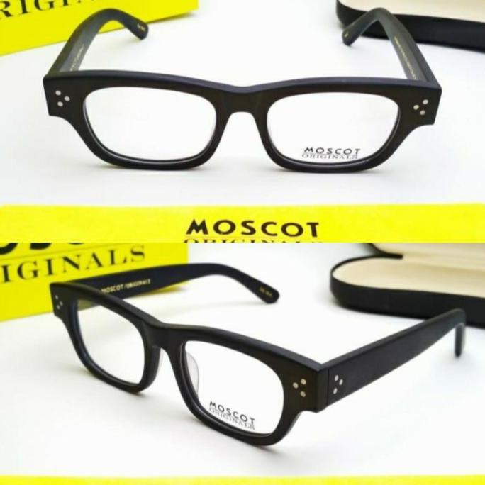 frame kacamata pria kotak moscot hyman premium grade original