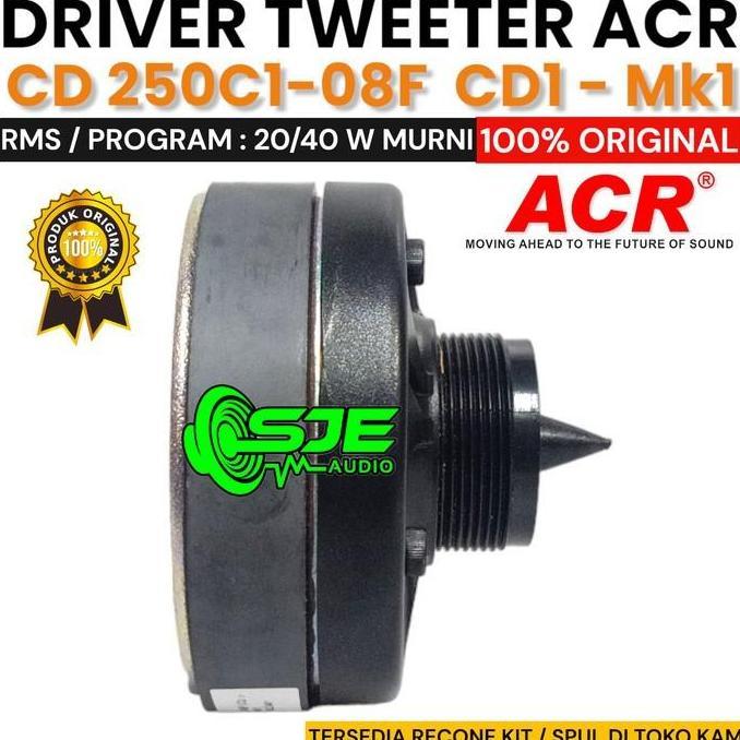 DRIVER TWEETER ACR CD1 CD 250C1-08F MK1 TWETER TWITTER TWITER ACR MAGNET CD1 CD-1 250C1 HIGH HI CD-1