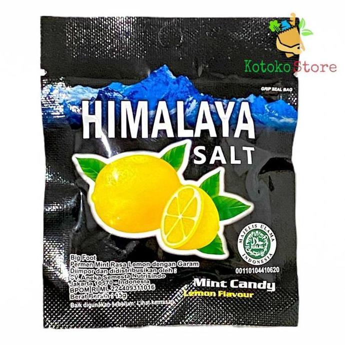 Permen Himalaya Salt Lemon / Himalayan Salt Mint Candy 15gr [Eceran]