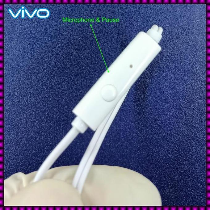 Headset Earphone Handsfree VIVO XE100 Original 100%