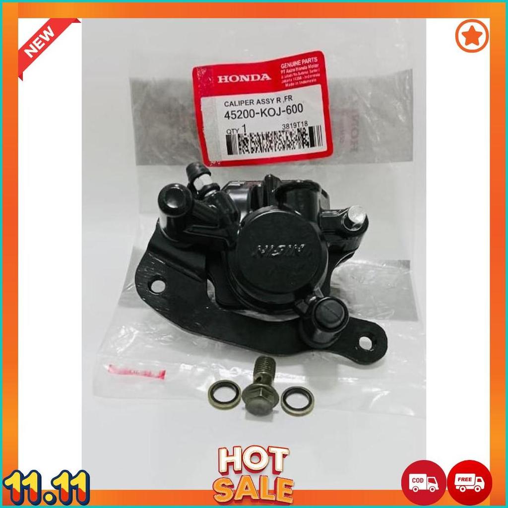 Kaliper Pala Babi Depan Genio Beat New Led 2020 Vario 150 New Led Honda K0J Ori Nissin [S1]