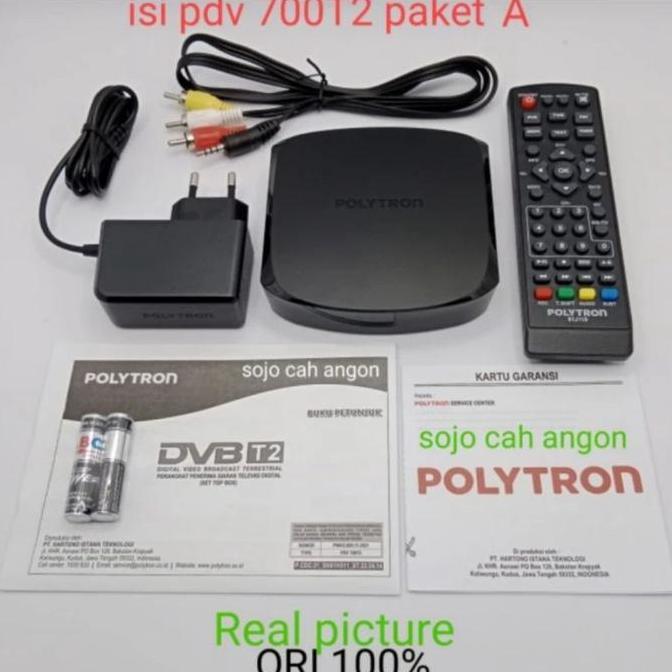 polytron set top box pdv 7000t2 dvb t2 / New product