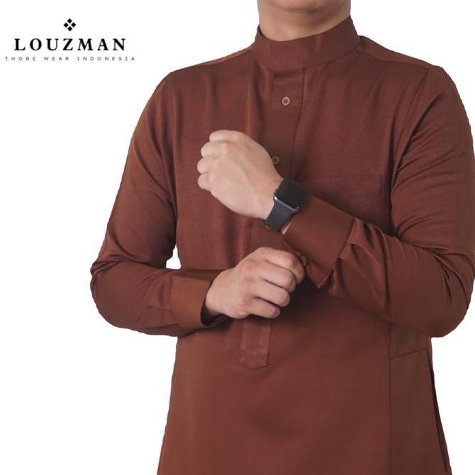 Louzman Azhar Thobe / Tub / Gamis / Jubah Slimfit Dewasa