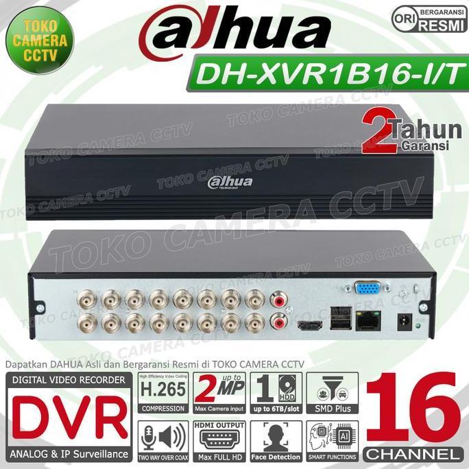 TERLARIS DVR RECORDER CCTV DAHUA 16 CHANNEL CCTV DAHUA 16CH 2MP