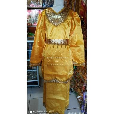 Diskon Baju Tari Minang / Baju Tari Anak Smp / Sma / Baju Karnaval Minang Anak Perempuan