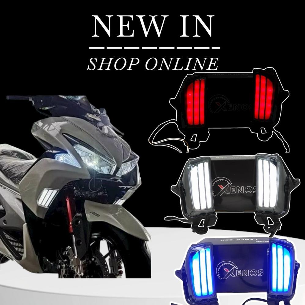 Lampu sein garis LED aerox old aerox new sen depan aerox 155