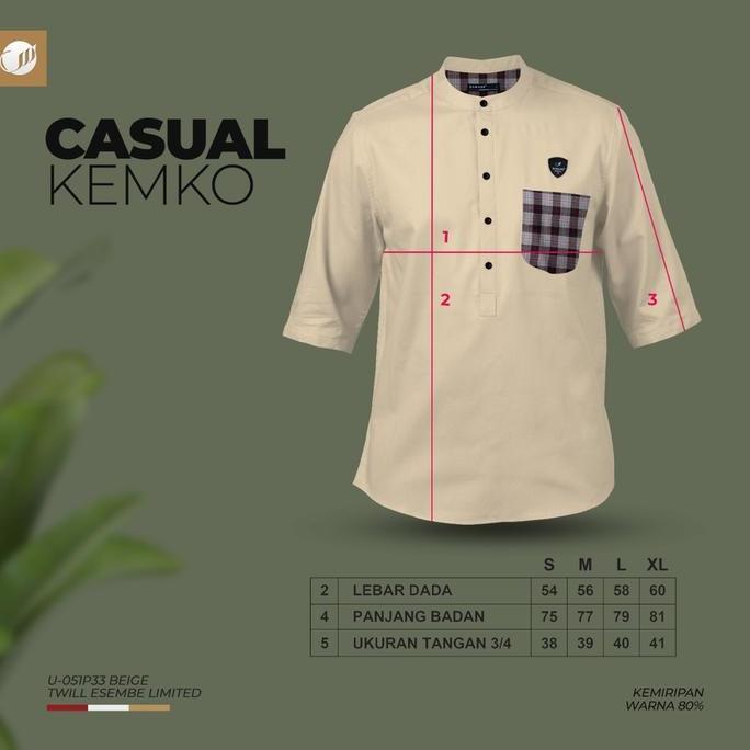 SAMASE Casual Kemko Flanel U-051P