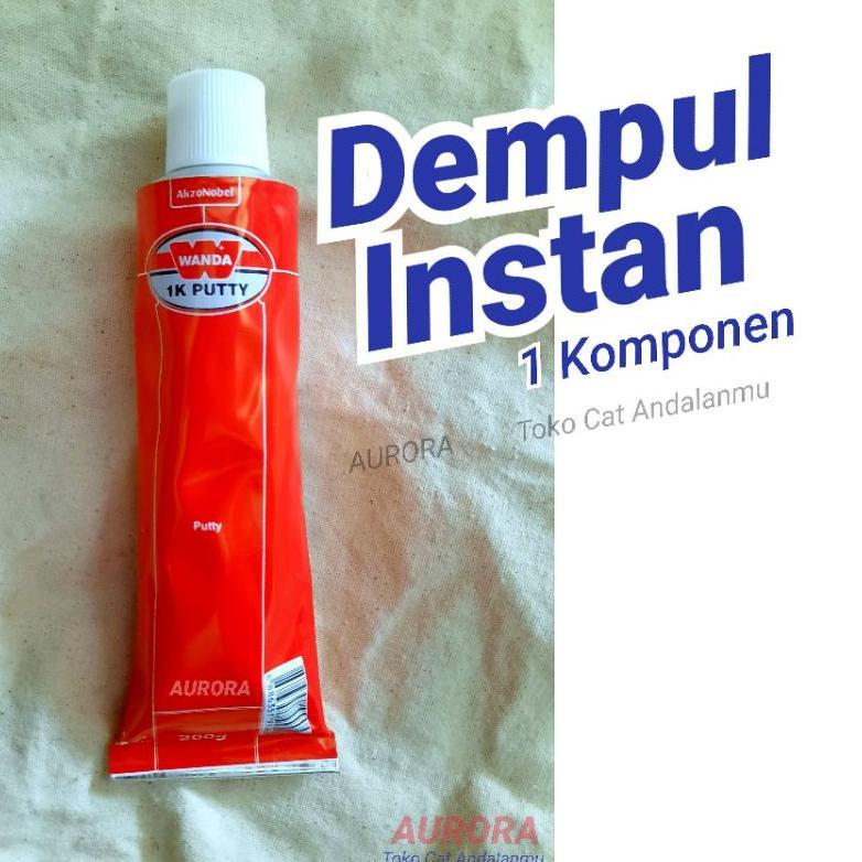 NEW Dempul Wanda 1 Komponen Pasta Odol Instan Langsung Siap Pakai Praktis untuk Body Mobil dan Motor