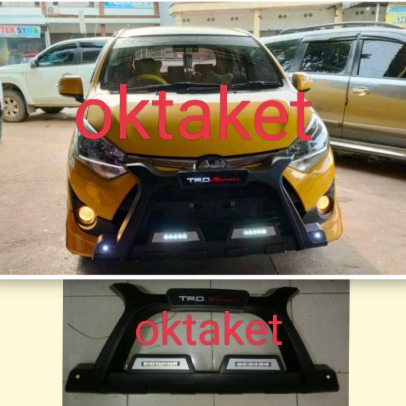 TANDUK DEPAN BUMPER DEPAN MODEL LUXURY TRD SPORTIVO AGYA AYLA 2017 2020 2021 2022 GR SPORT BEST QUAL