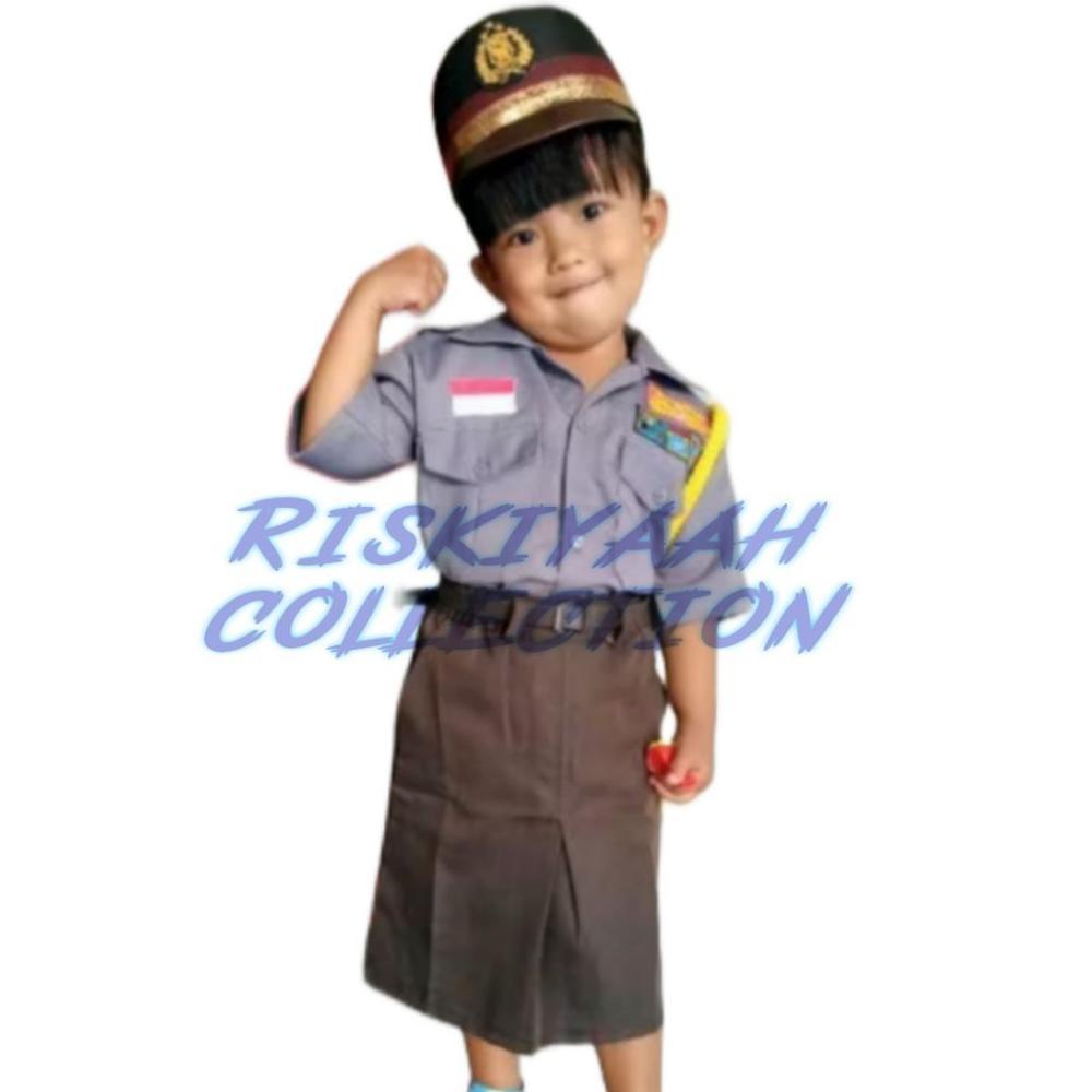 Diskon Baju Profesi Anak Polwan / Baju Pahlawan Anak/ Baju Polwan Anak Anak