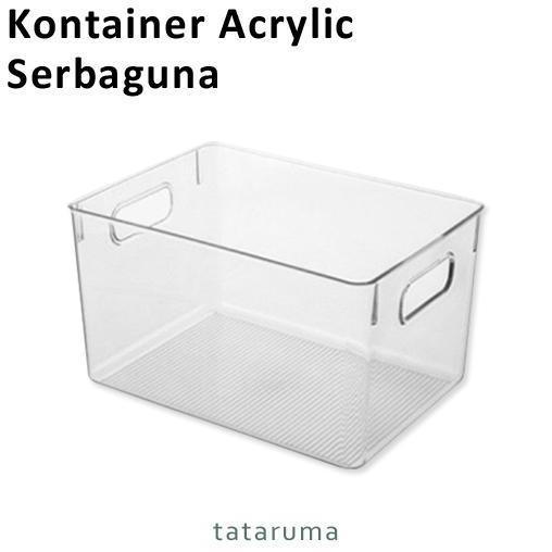 Sojia Tempat Penyimpanan Makanan Kontainer Box Kulkas Akrilik Besar