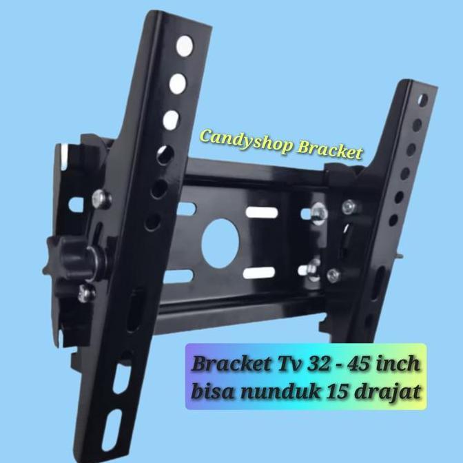 TERLARIS BRACKET TV LED LCD MONITOR TV 24-45 INCH BRAKET TV DINDING WALMOUNT BESI