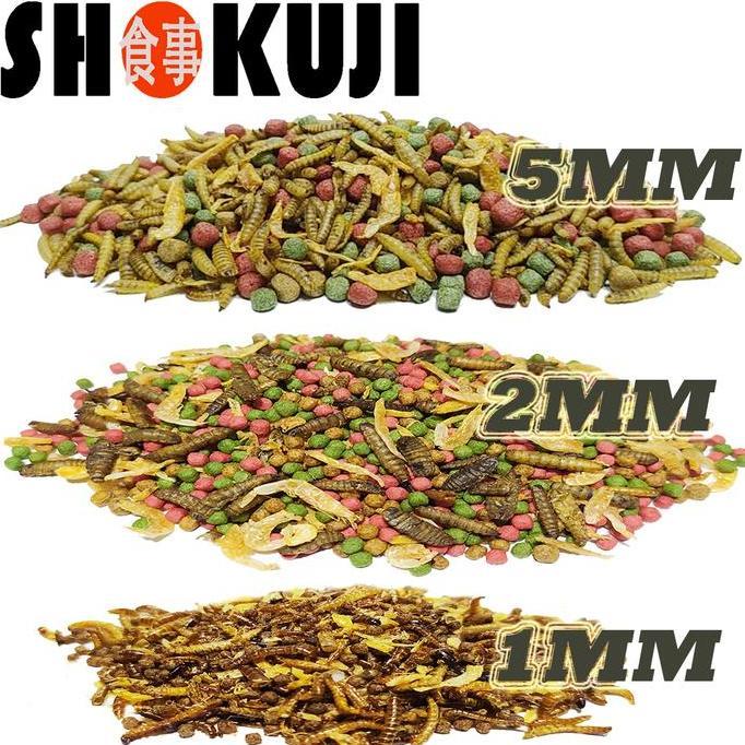3KG SHOKUJI PELET BRAZIL RES RAZORBACK MAKANAN KURAKURA AIR BRASIL DAMER CST PIPUT AMBON PAKAN PREMI