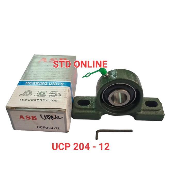 Pillow Block Bearing Asb Ucp204-12 As 19Mm Premium