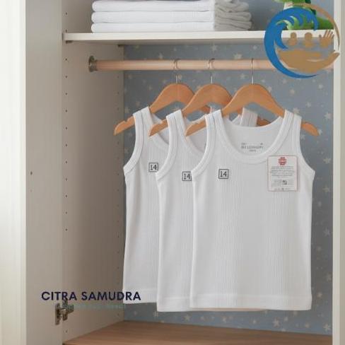 Azikhans - LUSINAN KAOS DALAM BOY LONDON ORI BUKAN REJECT AN / SINGLET PUTIH POLOS / KAOS DALAM ANAK